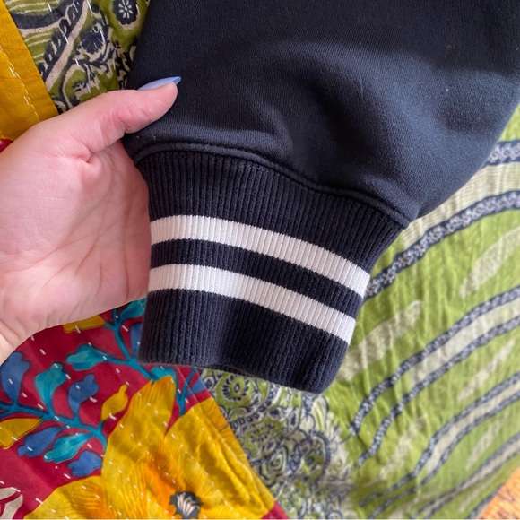 Nike Black Oversized Graphic Streetwear Sporty Snap Cardigan Size Large - Picture 9 of 15